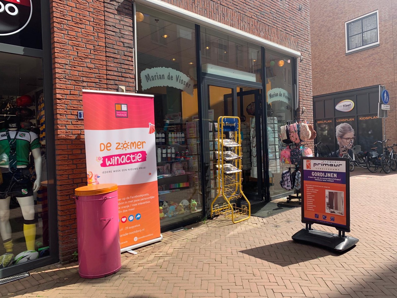 nieuwe prijs winkelcentrum parade nootdorp