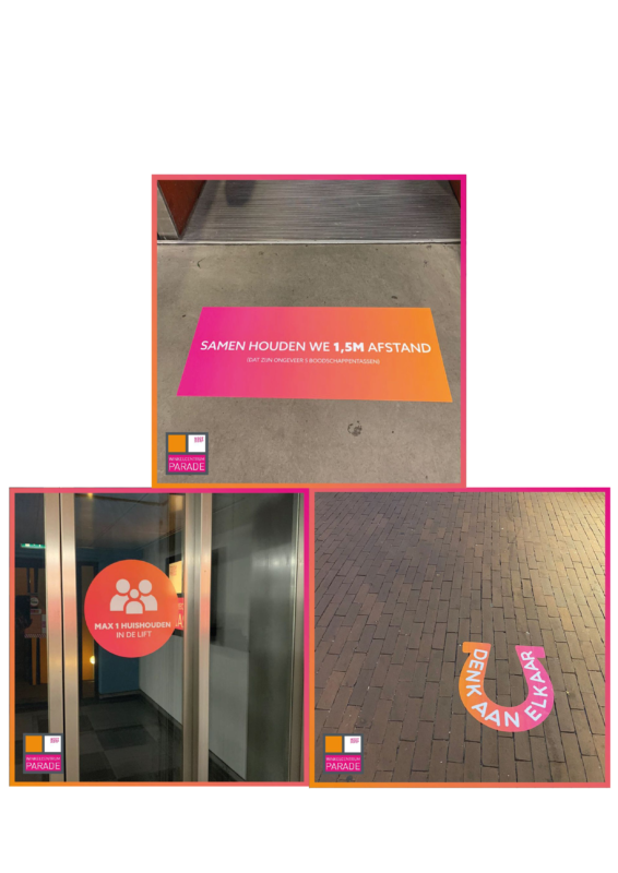 Looproutes winkelcentrum parade nootdorp